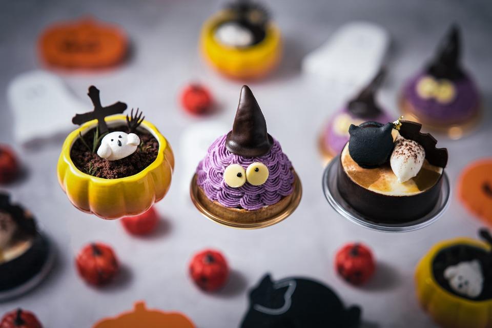 Postres de Halloween: calabaza, bruja y calavera de chocolate